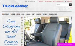 TruckLeather Custom Seat Covers
